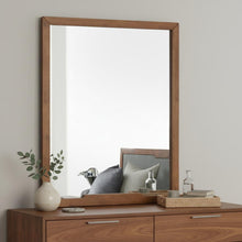 Load image into Gallery viewer, 40" Framed Mounted Dresser Mirror - Brown