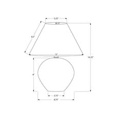 Load image into Gallery viewer, Lighting, Table Lamp Contemporary - Cream