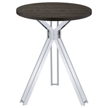 Load image into Gallery viewer, Edgerton - Round Height Bistro Bar Table - Dark Oak