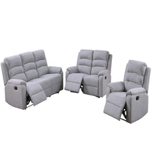 Load image into Gallery viewer, Modern Living Room Set With Manual Recliner