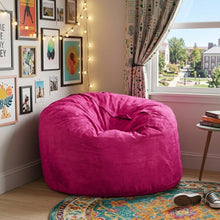 Load image into Gallery viewer, Microsuede Classic Bean Bag - Pink
