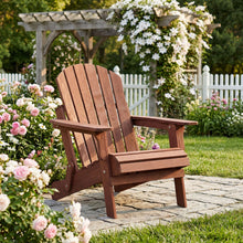 Load image into Gallery viewer, Oversize Outdoor Folding Adirondack Chair, Patio Chair For Garden