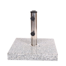 Load image into Gallery viewer, Umbrella Holder Square 55 Lbs Umbrella Base - Natural / Gray
