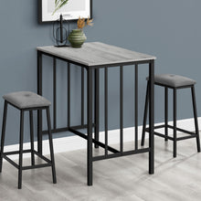 Load image into Gallery viewer, 3 Pieces Dining Set, Counter Height, Rectangular, Small, Contemporary & Modern