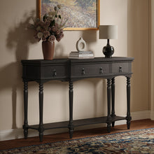Load image into Gallery viewer, Retro Console Table With 3 Soft Close Drawers