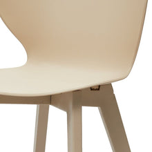 Load image into Gallery viewer, Heavy Duty Plastic Dining Side Chairs (Set of 4) - Beige