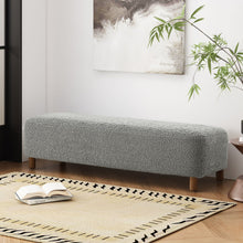 Load image into Gallery viewer, Contemporary Ottoman With Foam Cushion And Durable Upholstery