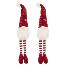 Load image into Gallery viewer, Christmas Gnomes Decorations, Christmas Table Home Ornaments For Holiday Party Gifts (Set of 2) - White / Red
