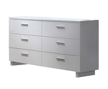 Load image into Gallery viewer, Six Drawer Double Dresser - White