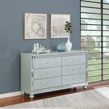 Load image into Gallery viewer, Arabesque - 6 Drawer Dresser - Silver