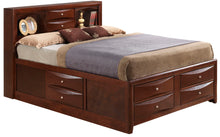 Load image into Gallery viewer, Modern Design Storage Bed With Bookcase Headboard