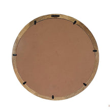 Load image into Gallery viewer, 20" Round Framed Accent Mirror - Natural