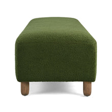 Load image into Gallery viewer, Contemporary Ottoman With Foam Cushion And Durable Upholstery