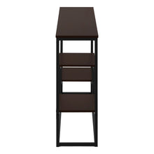 Load image into Gallery viewer, 48" Frame Console Table With Shelves - Brown And Black