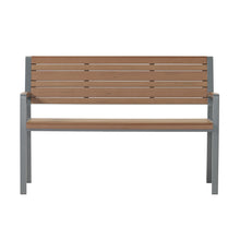 Load image into Gallery viewer, Davos - Bench - Gray / Brown