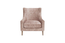 Load image into Gallery viewer, Hi Back Accent Chair - Light Brown