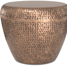 Load image into Gallery viewer, 18" Metal Round End Table - Copper