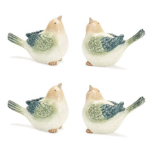 Load image into Gallery viewer, Figurine Tabletop Sculpture (Set of 4) - Blue / Terracotta