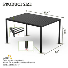 Load image into Gallery viewer, Louver Pergola Aluminium Frame & Louvers