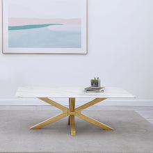 Load image into Gallery viewer, Maciel - Coffee Table With Accents - White Marble