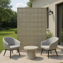 Load image into Gallery viewer, Three Panel Screen Room Divider - Gray
