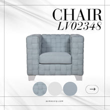 Load image into Gallery viewer, Saree - Chenille Chair - Light Blue