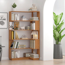 Load image into Gallery viewer, L-Shaped Design Corner Bookshelf