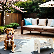 Load image into Gallery viewer, Adjustable Pet Bowl Travel Ready HDPE Durable Poly Lumber Recycled
