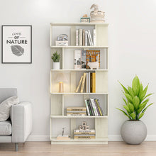 Load image into Gallery viewer, Modern 5 Tier Open Storage Bookcase