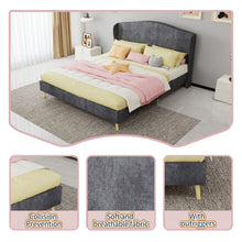 Load image into Gallery viewer, Upholstered Bed, Tufted Headboard, Comfortable Sleep