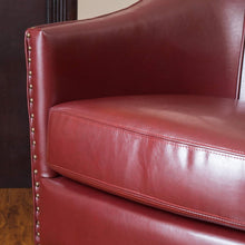 Load image into Gallery viewer, Enigmatica - Upholstered Club Chair With Nailhead Trim