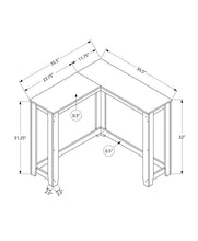 Load image into Gallery viewer, Corner Accent Console Table For Entryway, Contemporary & Modern - Cherry