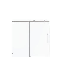 Load image into Gallery viewer, Frameless Single Sliding Soft Close Shower Doors, 5/16" Sgcc Tempered Glass