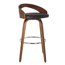 Load image into Gallery viewer, Swivel Low Back / Counter Height Bar Chair - Brown