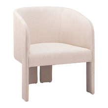 Load image into Gallery viewer, 25" Modern Upholstered Arm Chair - Beige