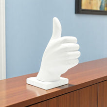 Load image into Gallery viewer, Hand Tabletop Sculpture (568403) - White