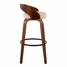 Load image into Gallery viewer, Grotto - Mid Century Modern Fixed Height Barstool & Swivel With Round Footrest (Set of 2)