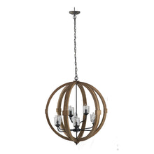 Load image into Gallery viewer, Chandelier, Hanging Light Fixture With Adjustable Chain For Kitchen, Bulb Not Included