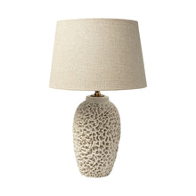 Load image into Gallery viewer, Lamp Base LED With Champagne Shade - Beige