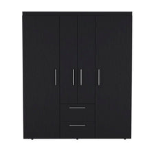 Load image into Gallery viewer, 2 Drawer Dresser Combo - Black
