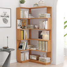 Load image into Gallery viewer, L-Shaped Corner Bookshelf