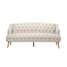 Load image into Gallery viewer, Comfy 3 Seat Sofa With Wooden Legs, For Living Room And Study