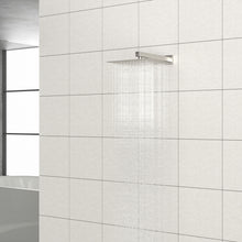Load image into Gallery viewer, Ultra Thin Square Rainfall Shower Head Stainless Steel, Wall Or Ceiling Mount