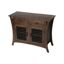 Load image into Gallery viewer, Solid Wood Frame Standard Accent Chest With Two Drawers - Dark Brown