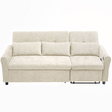 Load image into Gallery viewer, 3 Seater Sofa Bed And Reversible Recliner