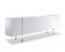 Load image into Gallery viewer, 95" Stainless Steel Solid Console Table - White