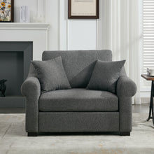 Load image into Gallery viewer, Modern Chenille Oversized Armchair, Chair And A Half, Single Sofa