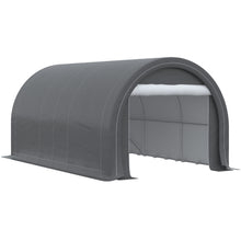 Load image into Gallery viewer, Outsunny - 10' x 16' Carport, Heavy Duty Portable Garage Storage Tent With Large Zippered Door, Anti-Uv Pe Canopy Cover For Car, Truck, Boat, Motorcycle, Bike, Garden Tools, Outdoor Work