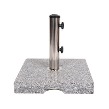 Load image into Gallery viewer, Umbrella Holder Square 55 Lbs Umbrella Base - Natural / Gray