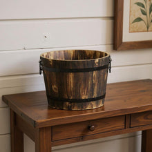 Load image into Gallery viewer, Round Planter Box (638087) - Brown